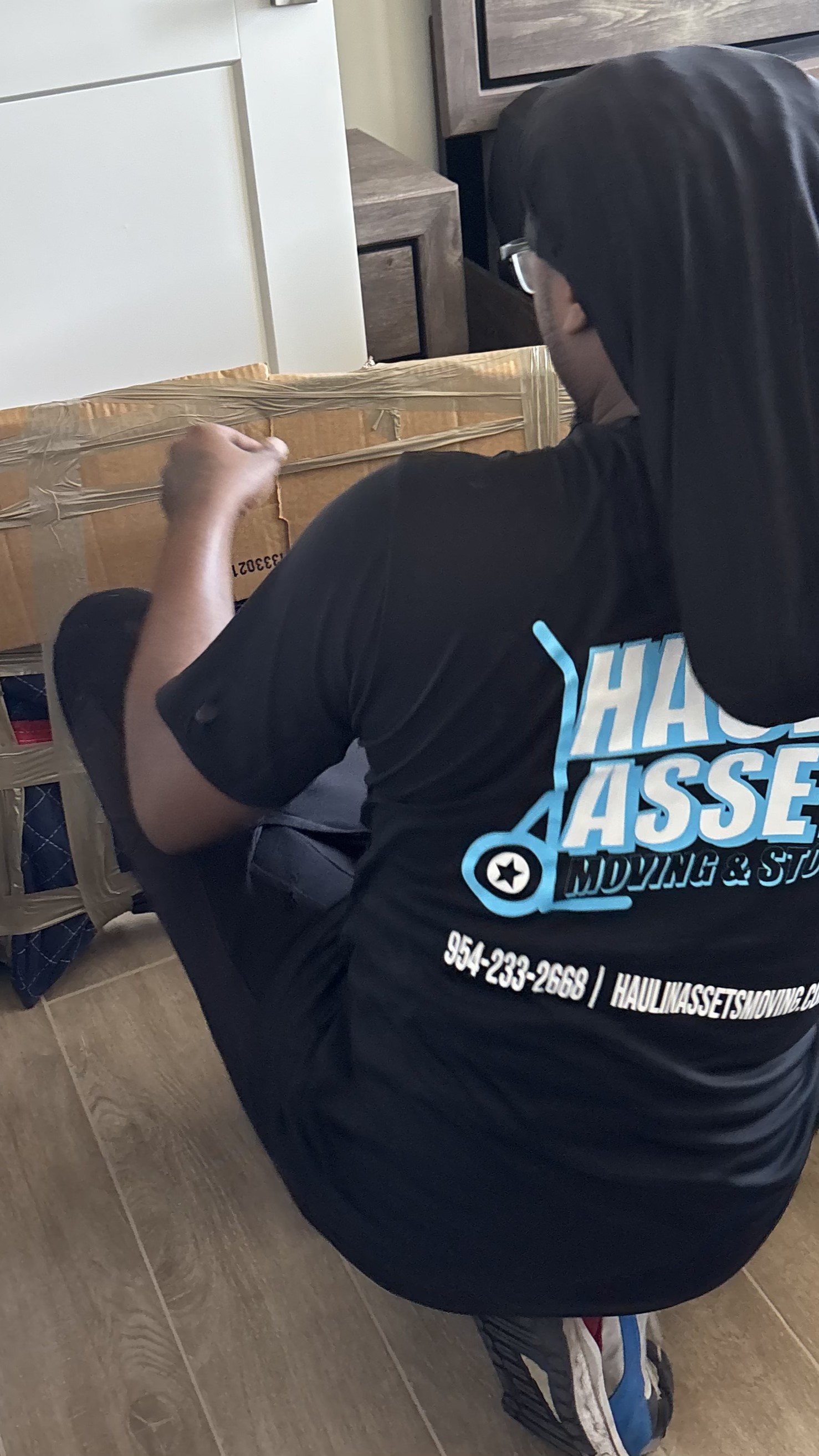 Haulin' Assets team in action