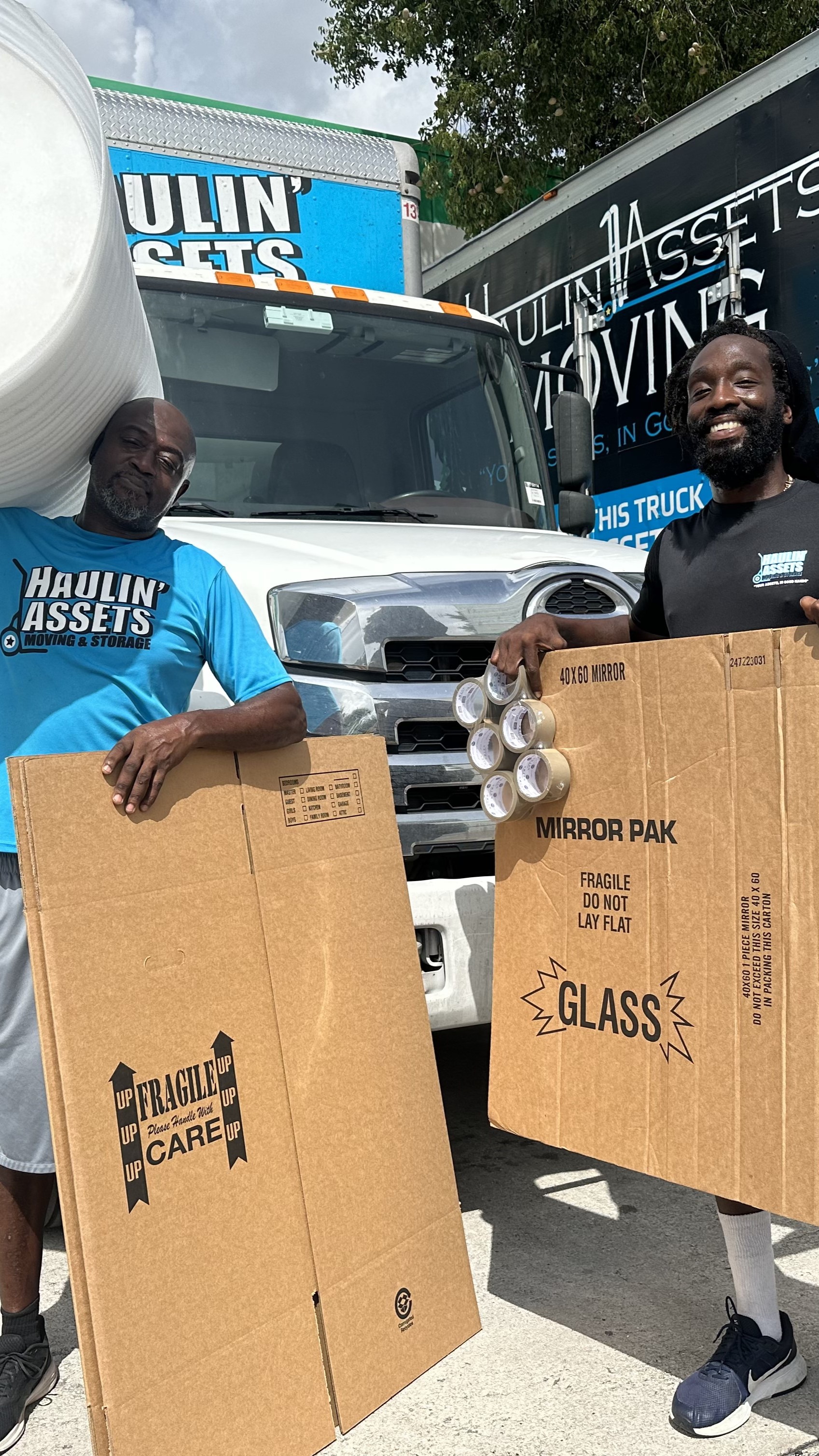 Haulin' Assets team in action