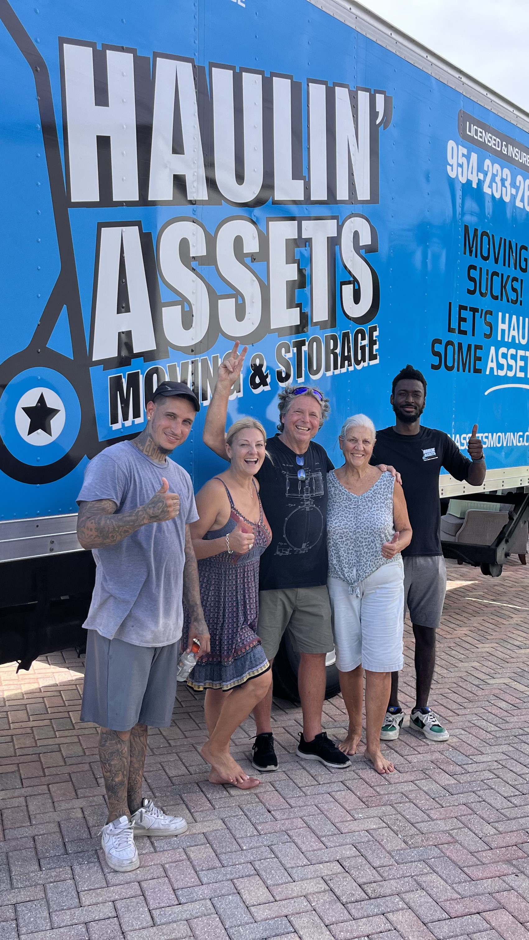 Haulin' Assets team in action